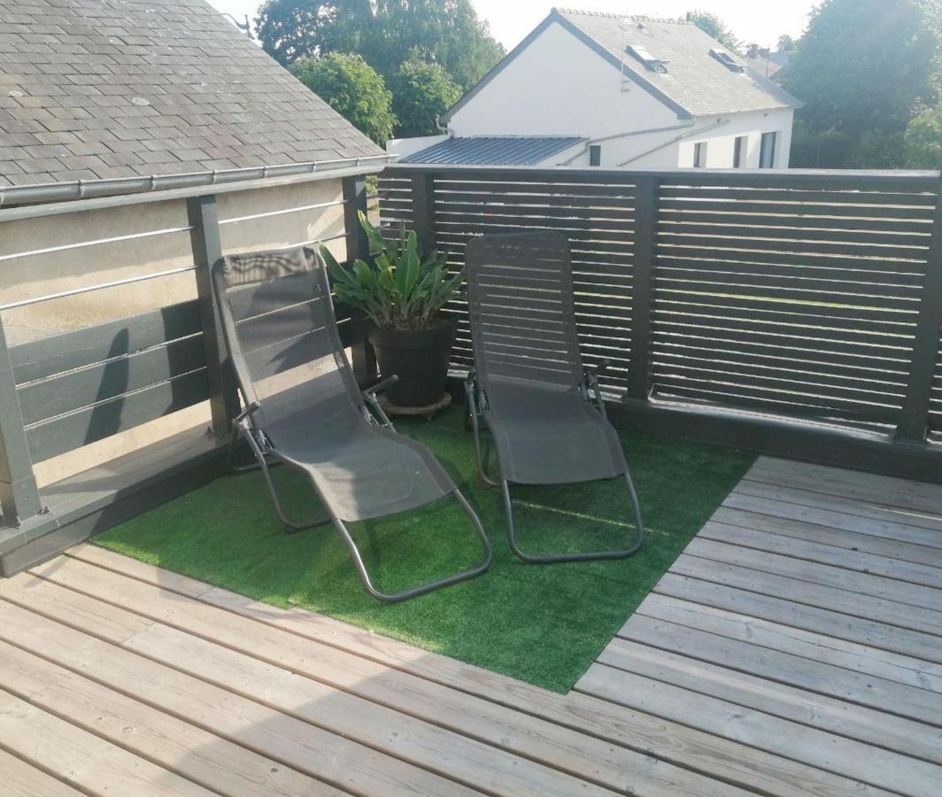 Gite La Terrasse Du 37 Breteil Zewnętrze zdjęcie